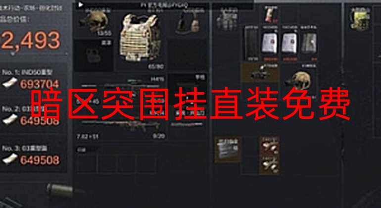 暗区突围挂直装免费